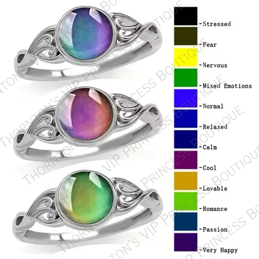 Colour Changing Mood Stone Ring