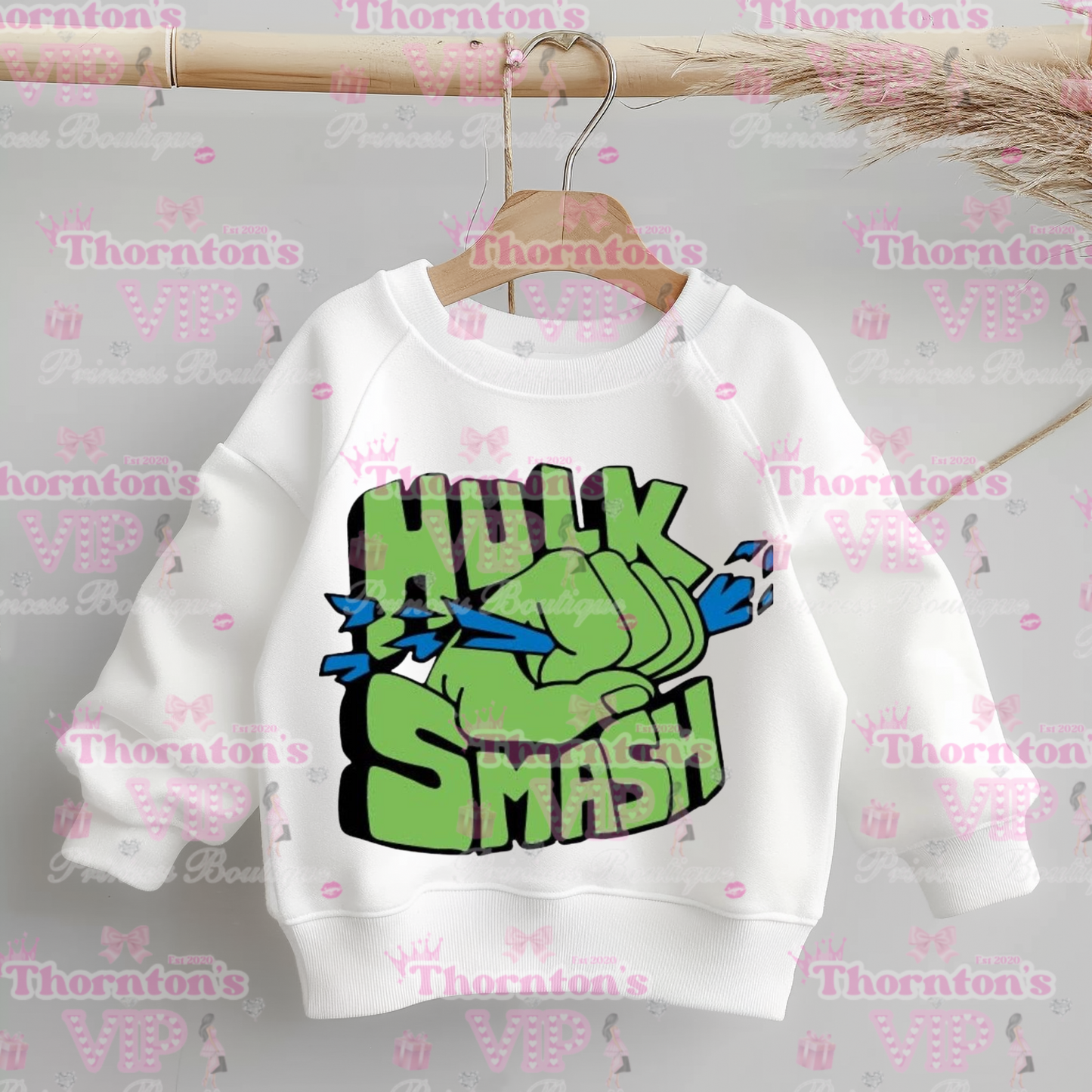 Kid’s Green Monster Smash Jumper