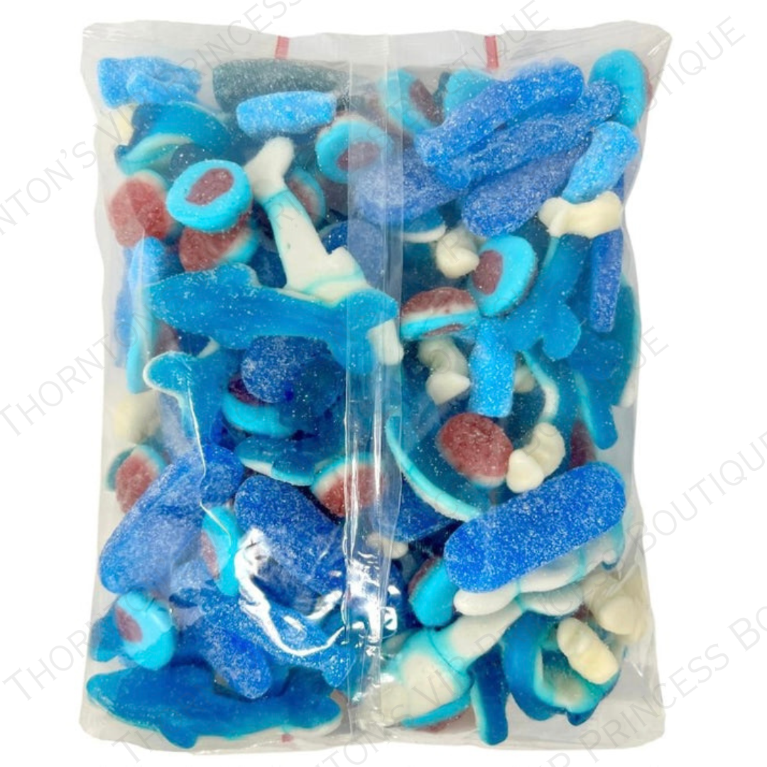 3KG Pick N Mix Blue, Fizzy & Jelly Sweets Mega Deal