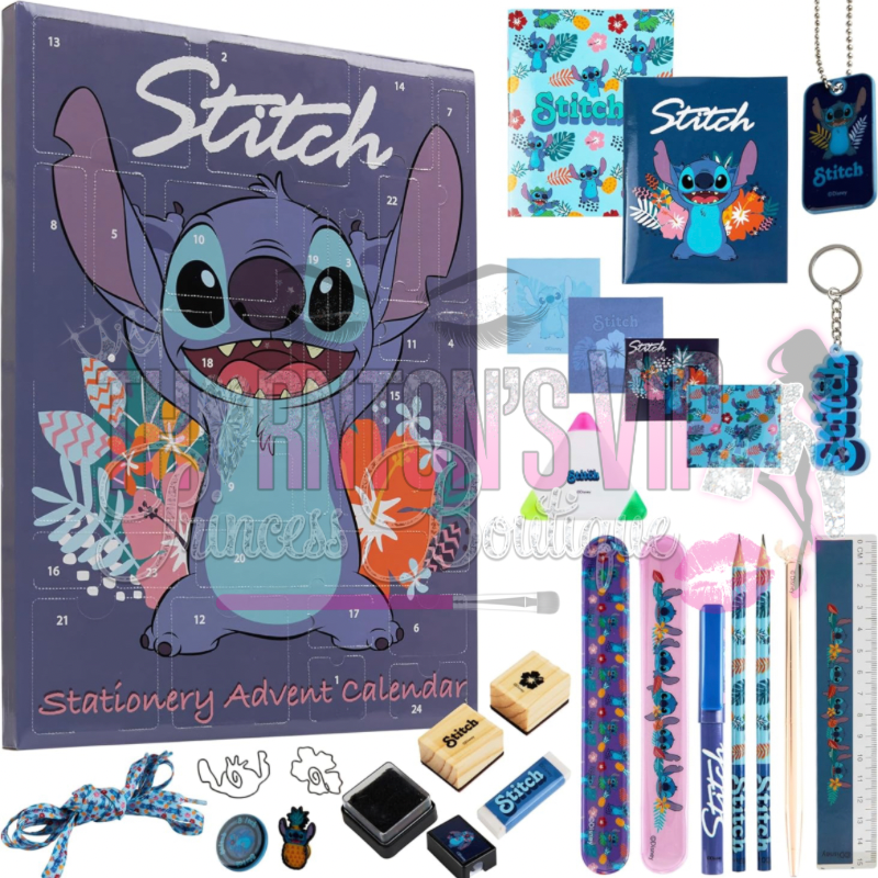 Official Disney Stitch Stationary Advent Calendar