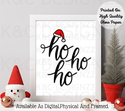 Ho Ho Ho! Christmas Print