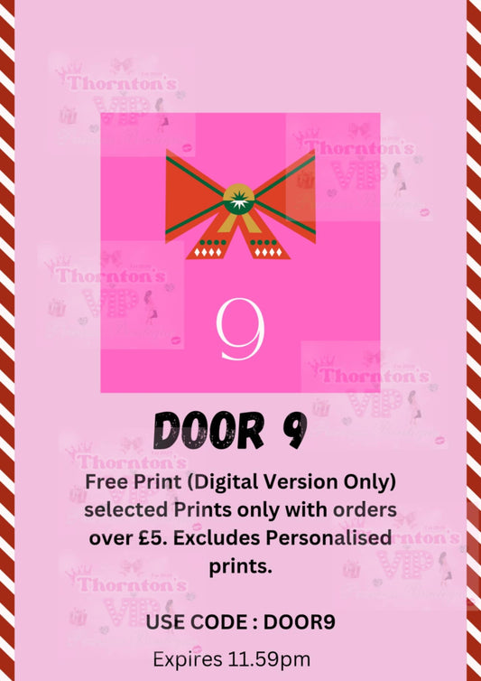 🎁Advent Calendar Door 9 - Free Digital Print🎁