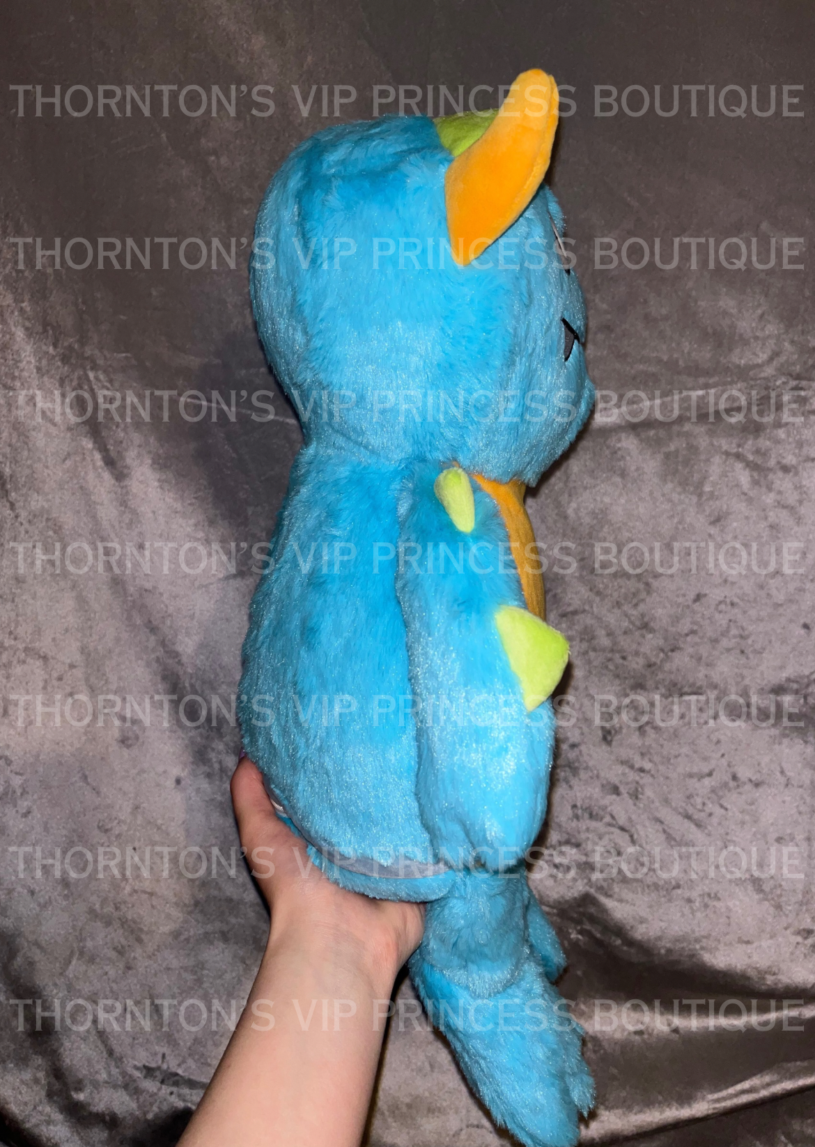 Blue Large Monster Plushie - Personalisable