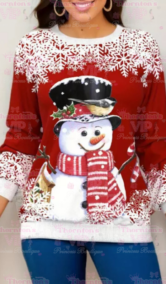 Snowman Women’s Christmas Jumper - Choice Of Designs