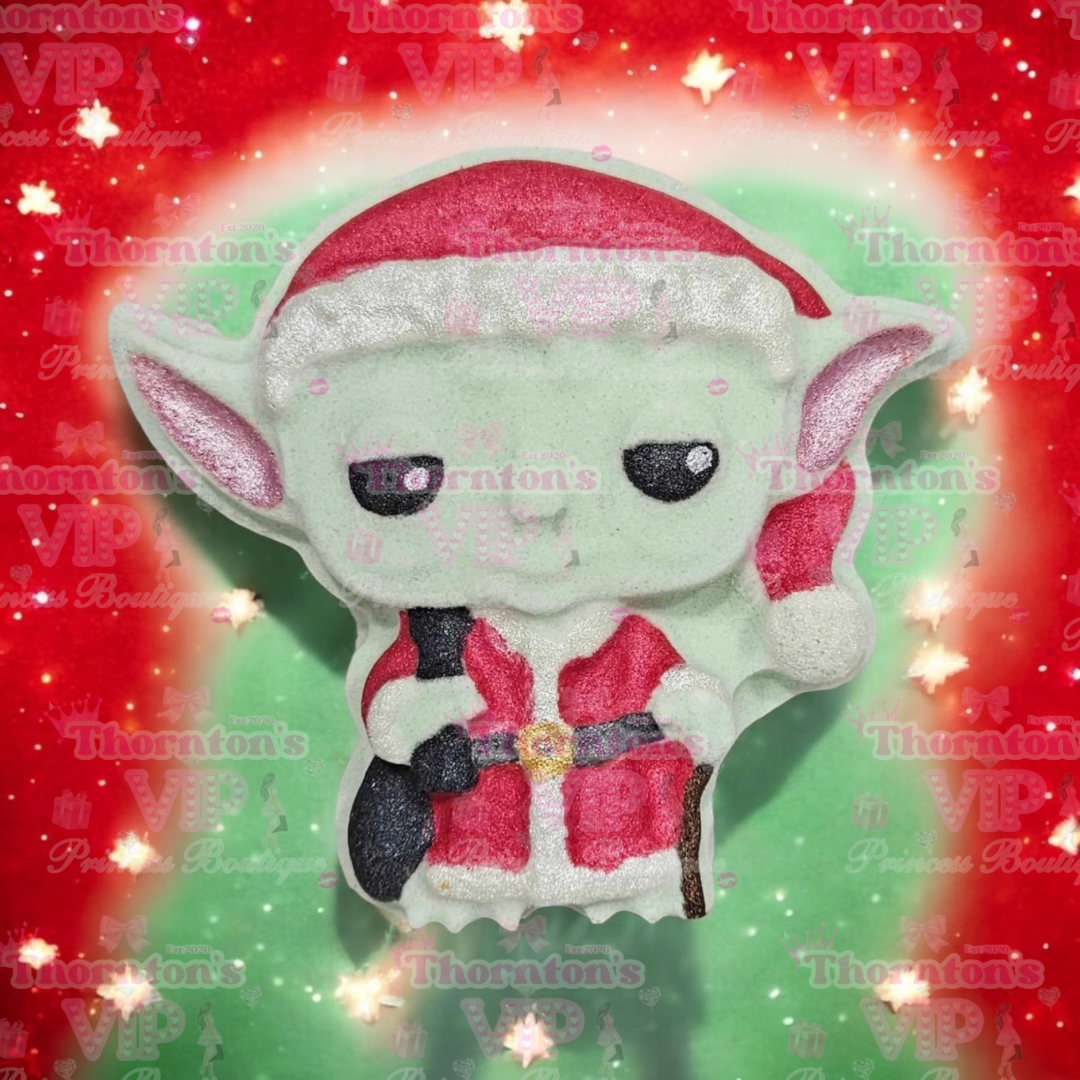 Christmas Yoda Large Bath Bomb