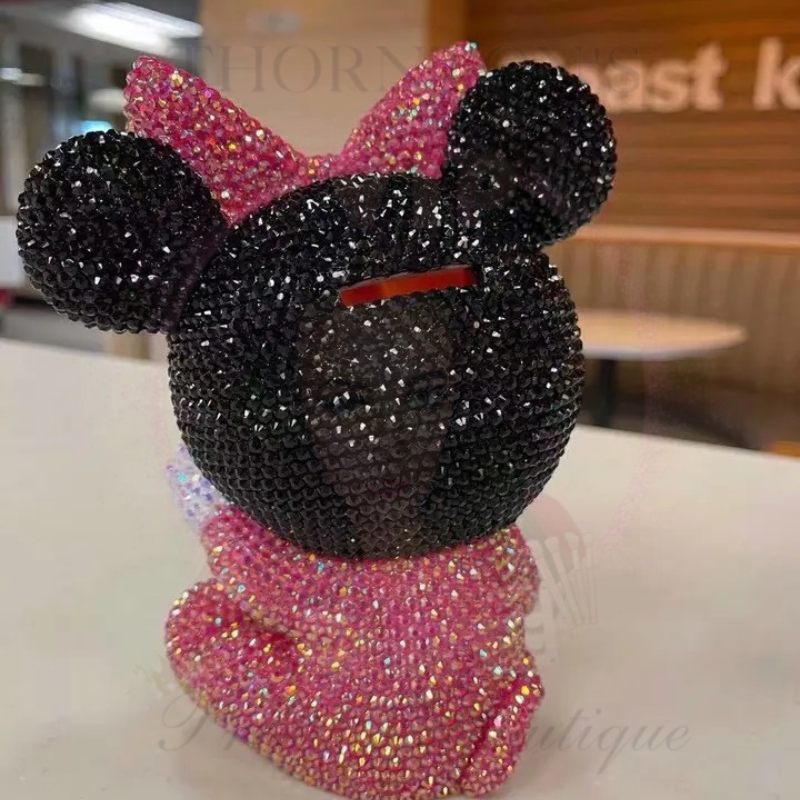 DIY Mickey & Minnie Diamond Delight Money Box Kit