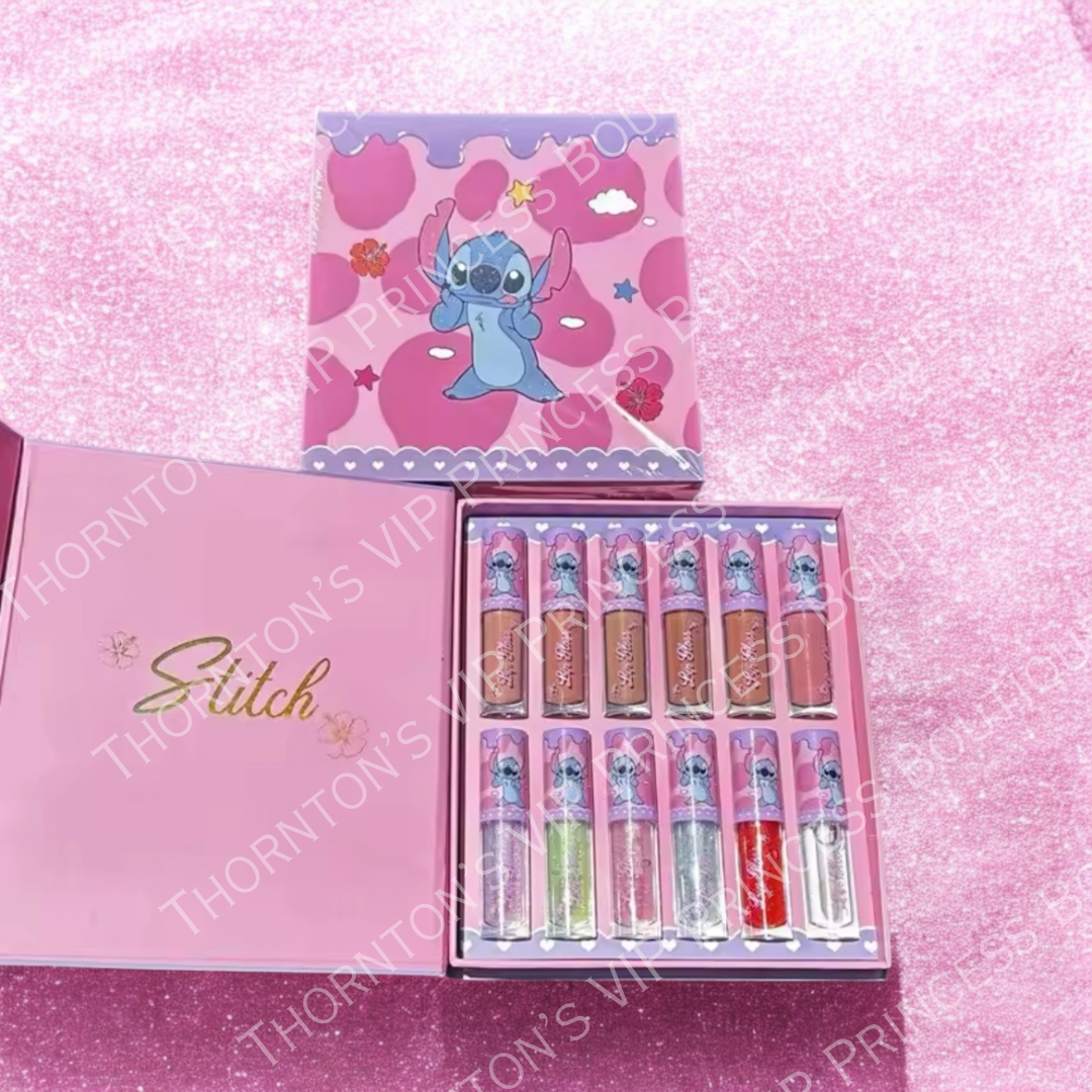 Themed Monster Lipstick And Lipgloss Box Set