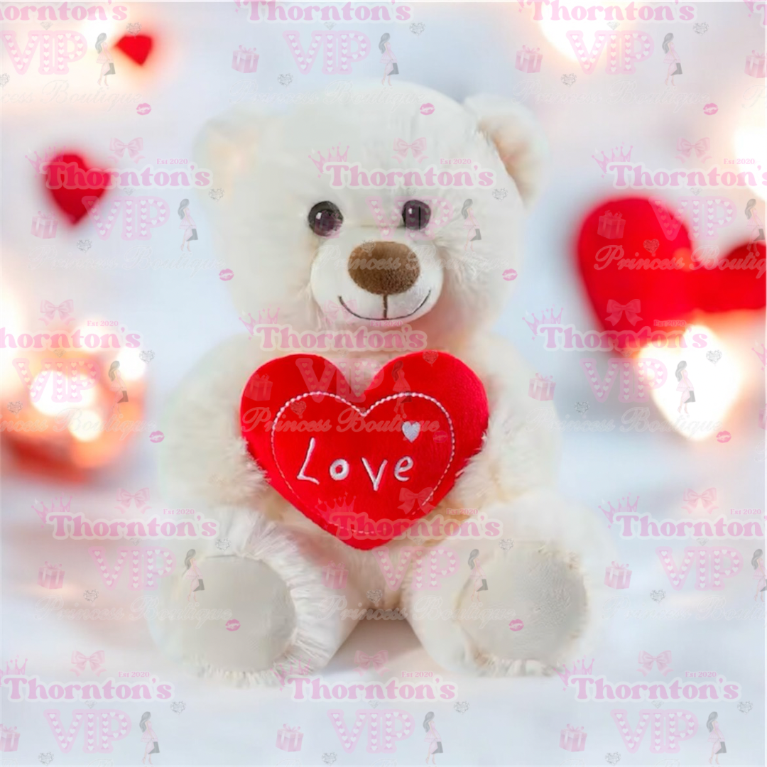 Valentines Heart Bears - Three Styles To Choose From