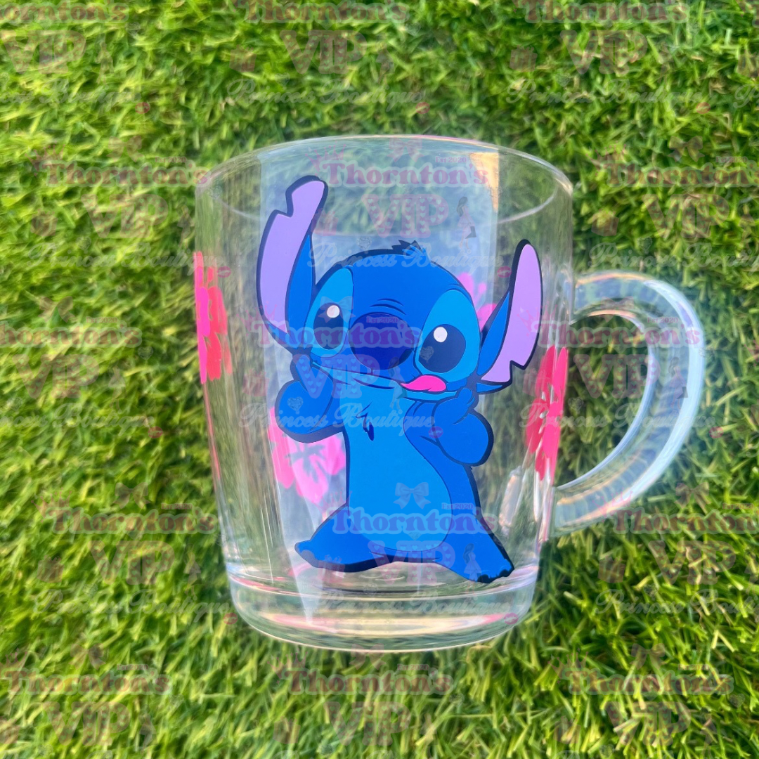 Themed Blue Monster Drinking Glasses