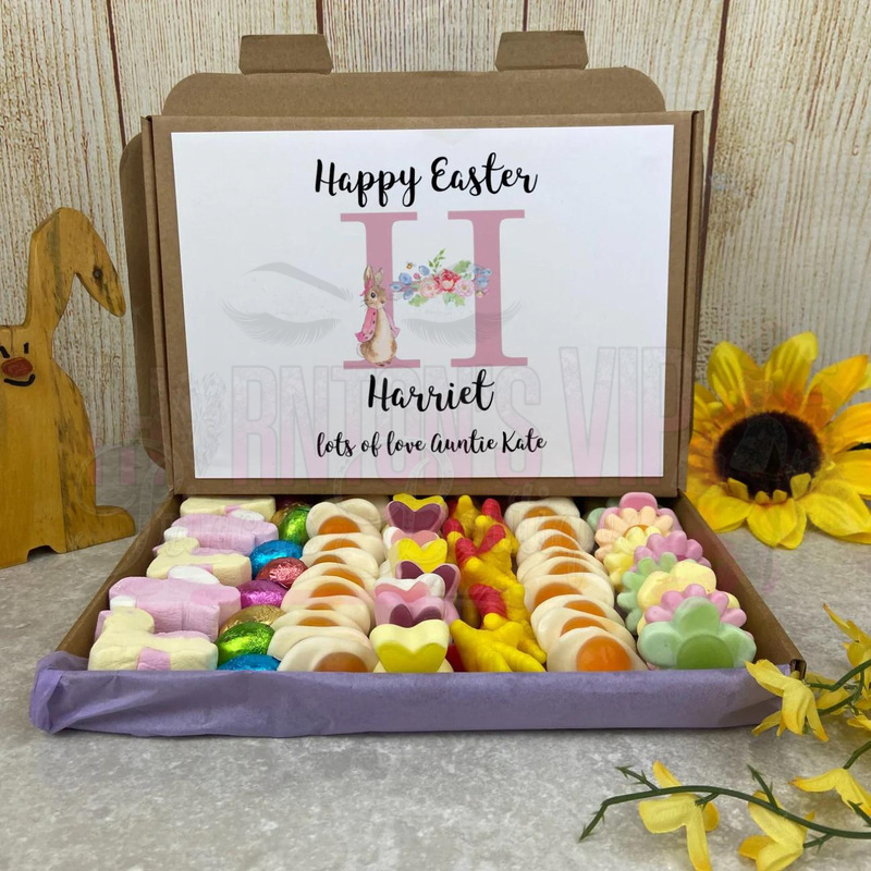 Easter Treat - Initial Sweet LetterBox