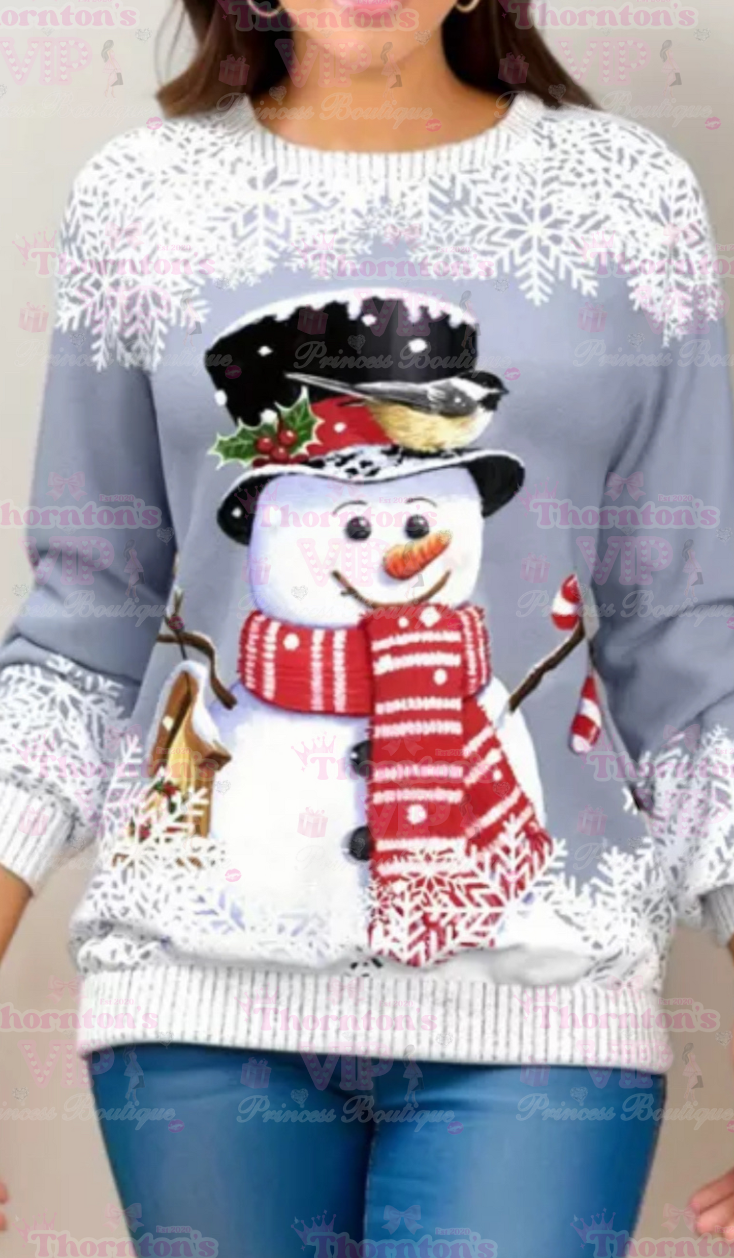 Snowman Women’s Christmas Jumper - Choice Of Designs