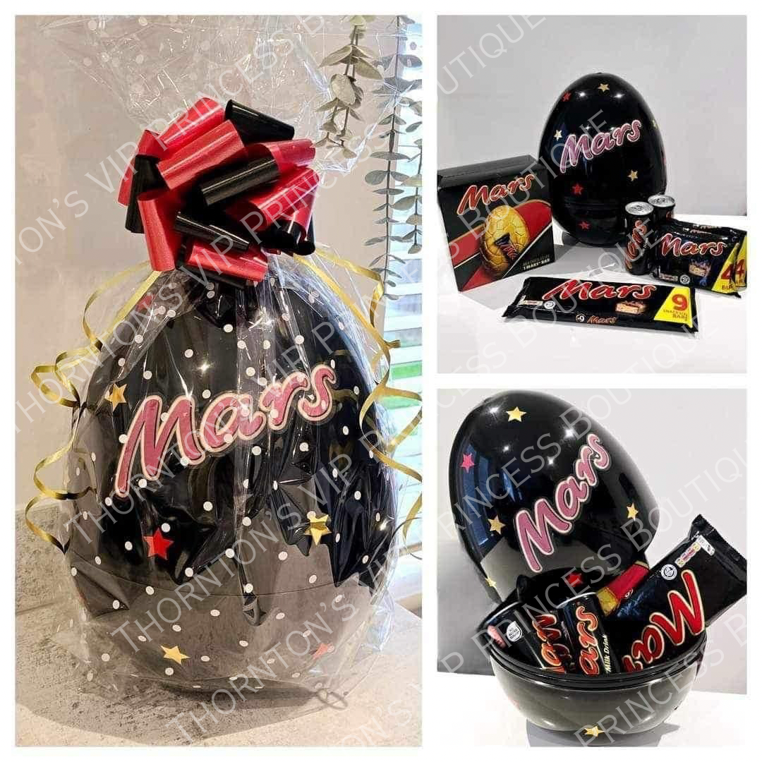 Mars Filled Christmas Gift XL Egg Hamper