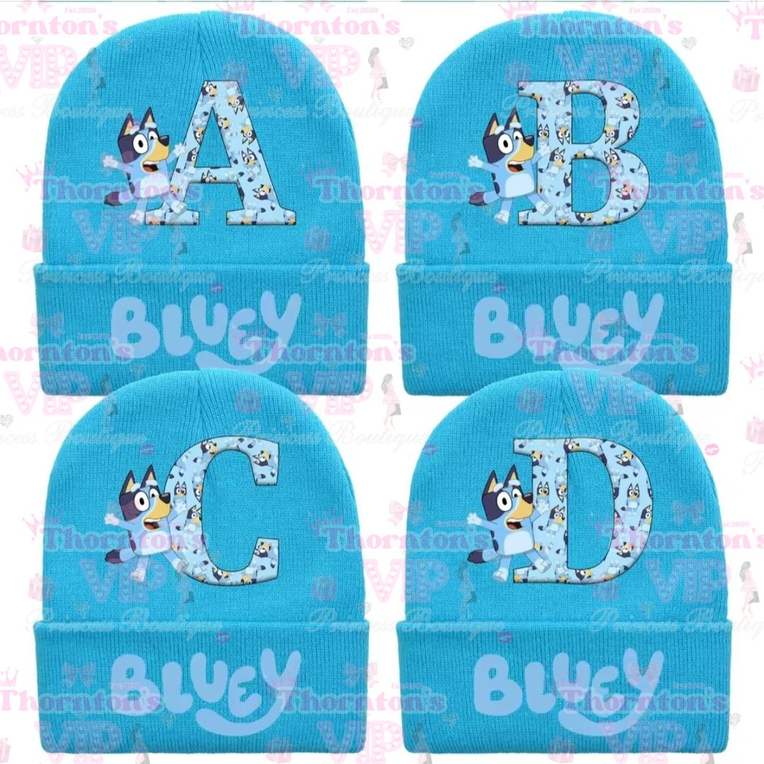 Popular Blue Dog Beanie