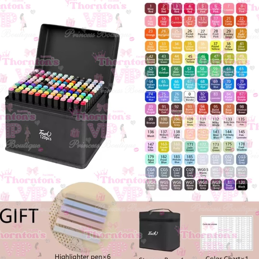 120 pcs Art Pen Set
