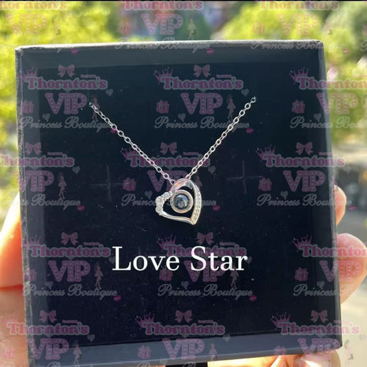 Custom Photo Projection Necklace