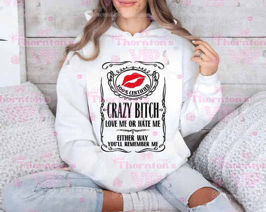 Women’s Love Me Or Hate Me Jumper