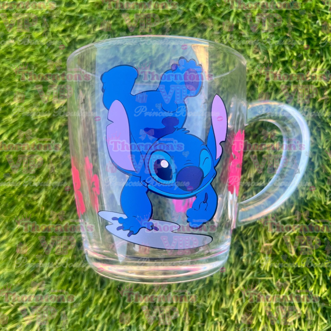 Themed Blue Monster Drinking Glasses