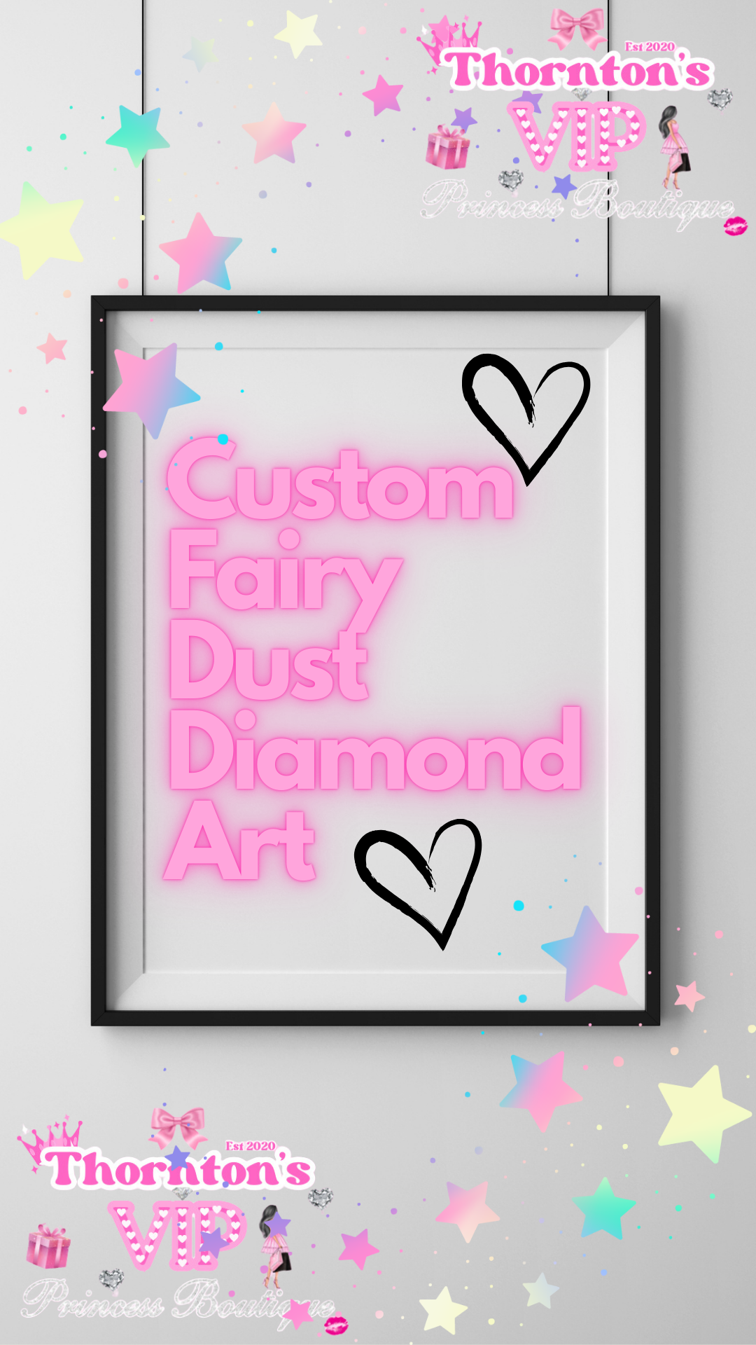 Custom Fairy Dust Diamond Art