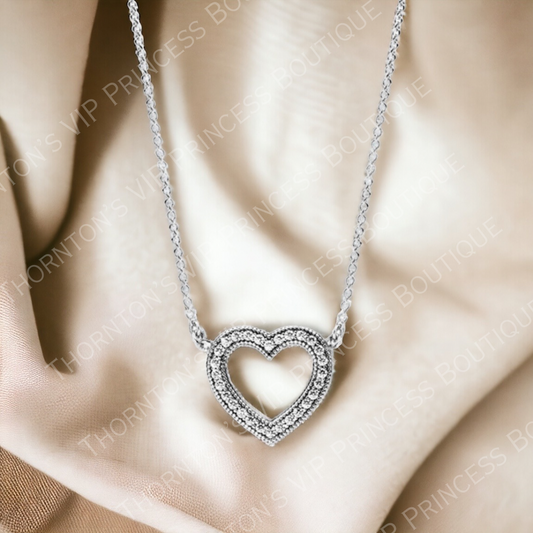 Eternal Embrace Diamond Heart Pendant