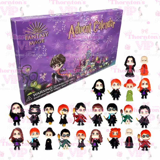 Magical Wizard Figure Advent Calendar