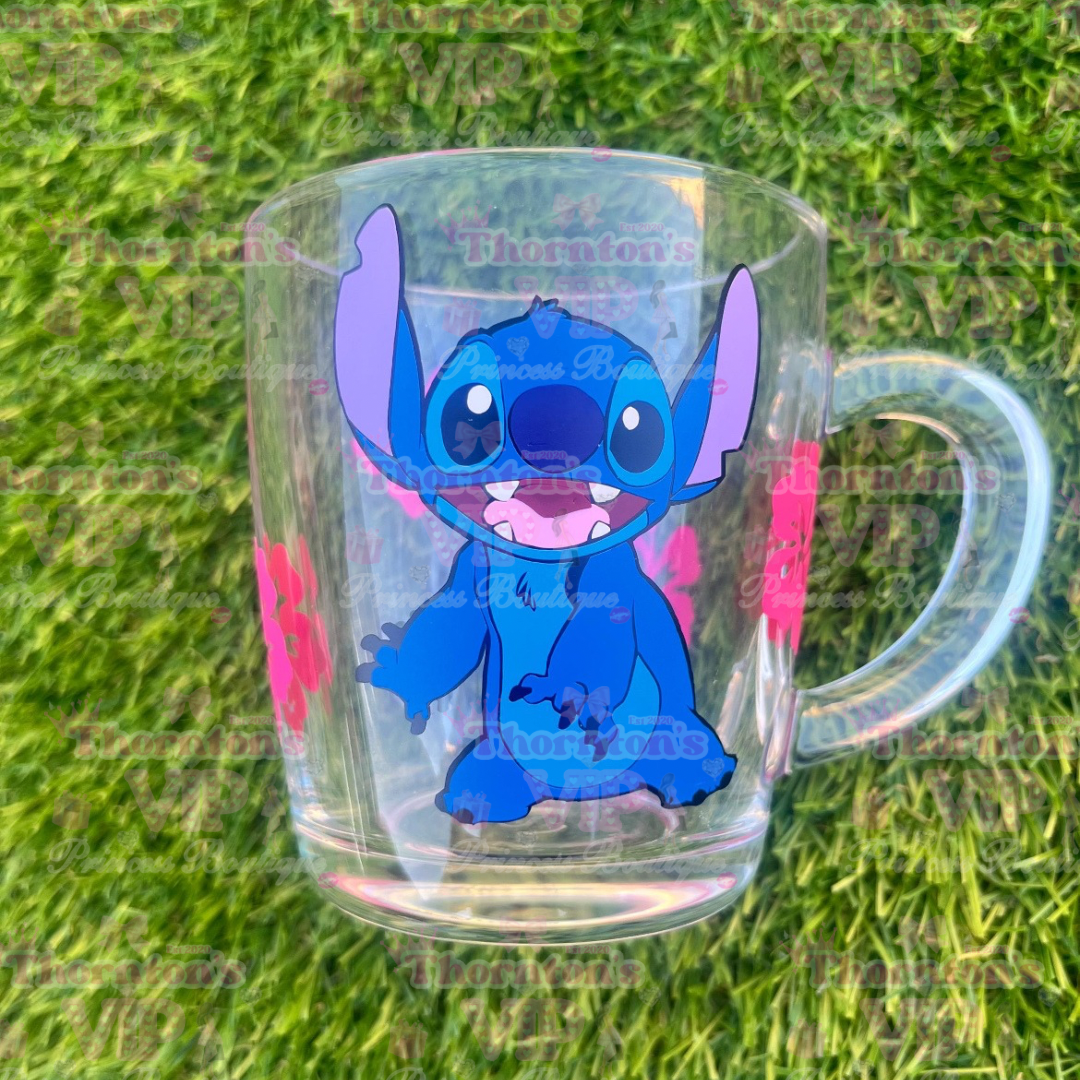 Themed Blue Monster Drinking Glasses