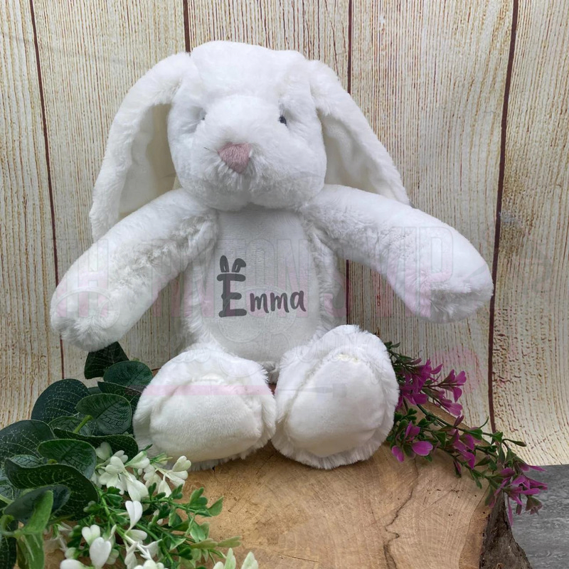 Personalised Easter Bunny Ear Letter Bunny