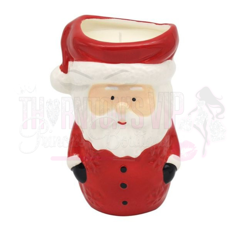 Large Santa Candle