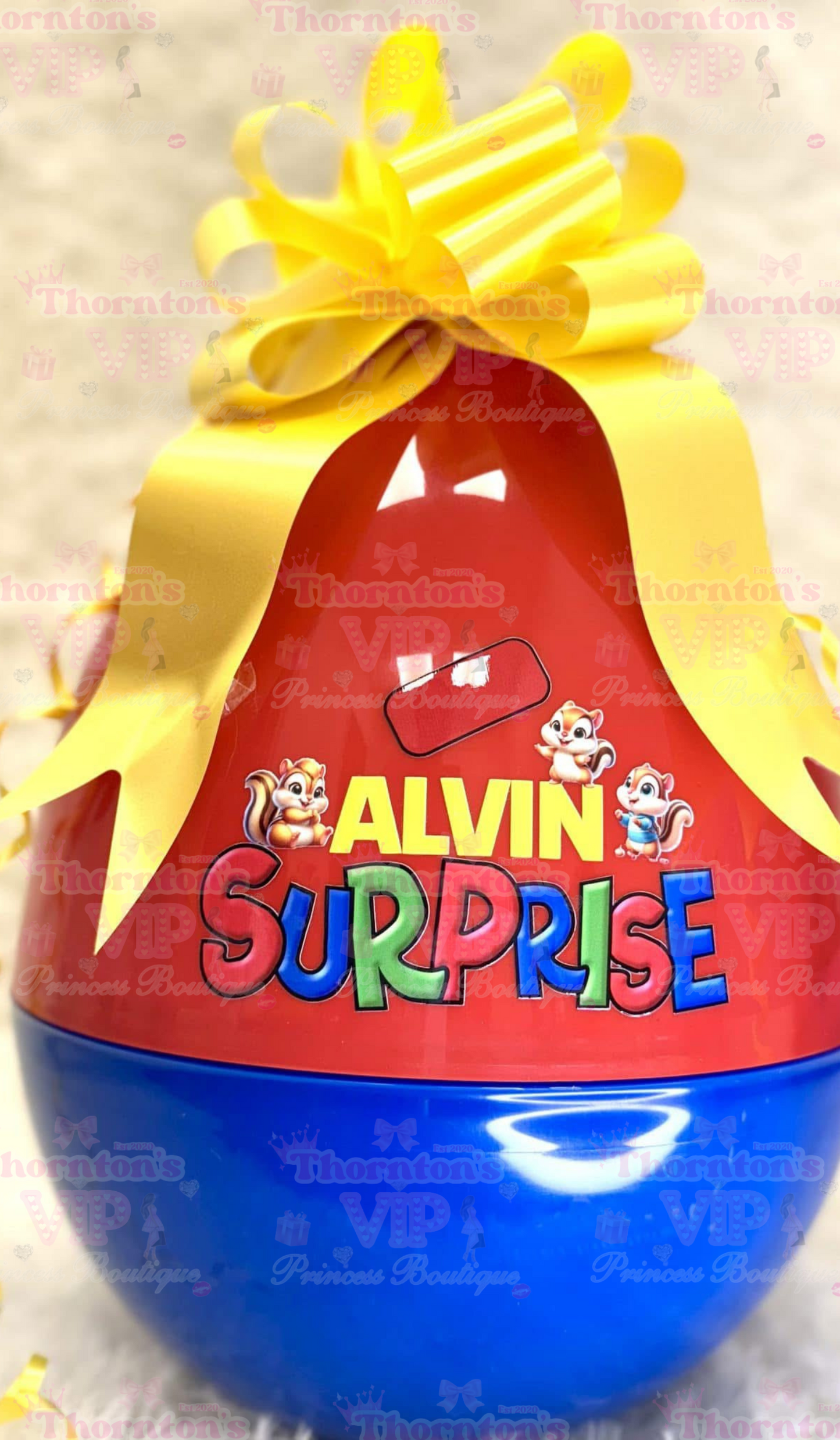 Alvin Surprise Filled Gift XL Egg Hamper