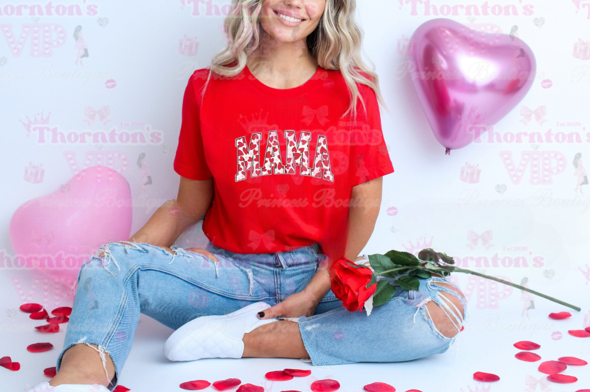 Valentine Mama T-Shirt