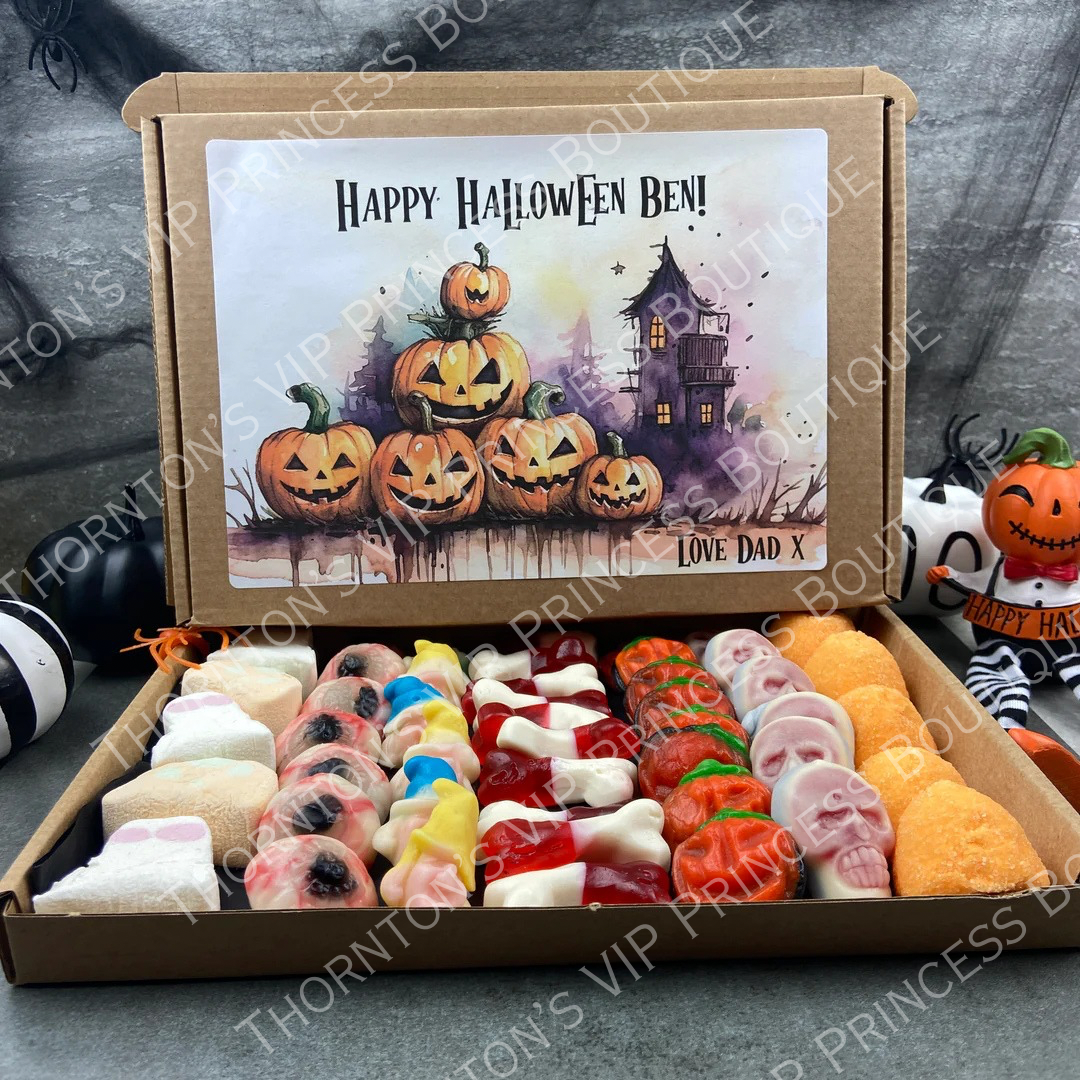 Halloween Personalised Sweetie Letterbox Treats