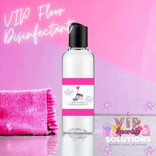 VIP Exclusive Concentrated Floor Disinfectant And Spray Bottle Set - Various Scents To Choose From