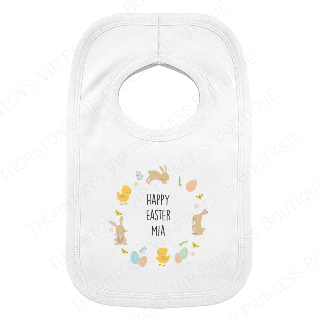 Personalised Easter Babys Bib