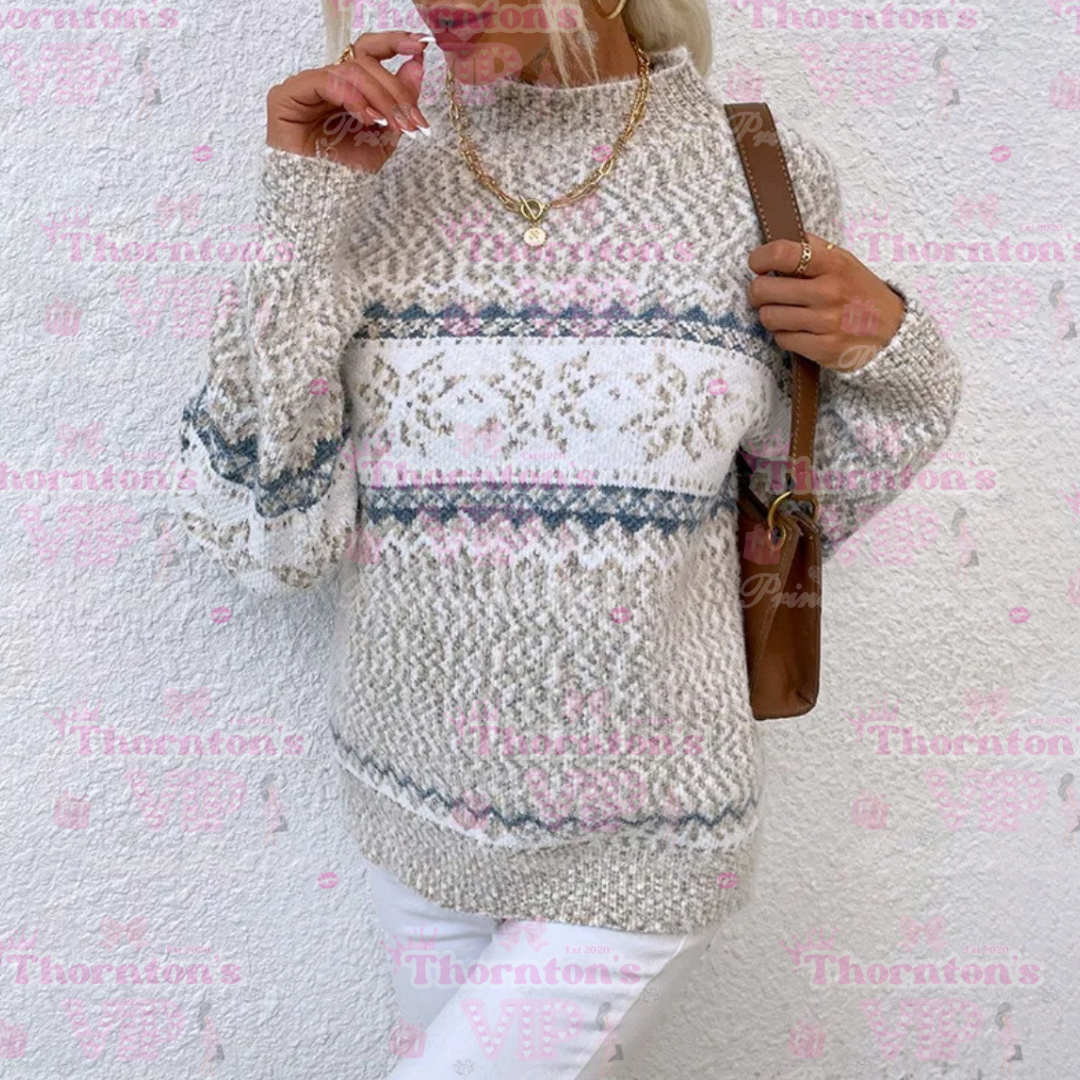 Women’s Snowflake Chunky Knitted Jumpers