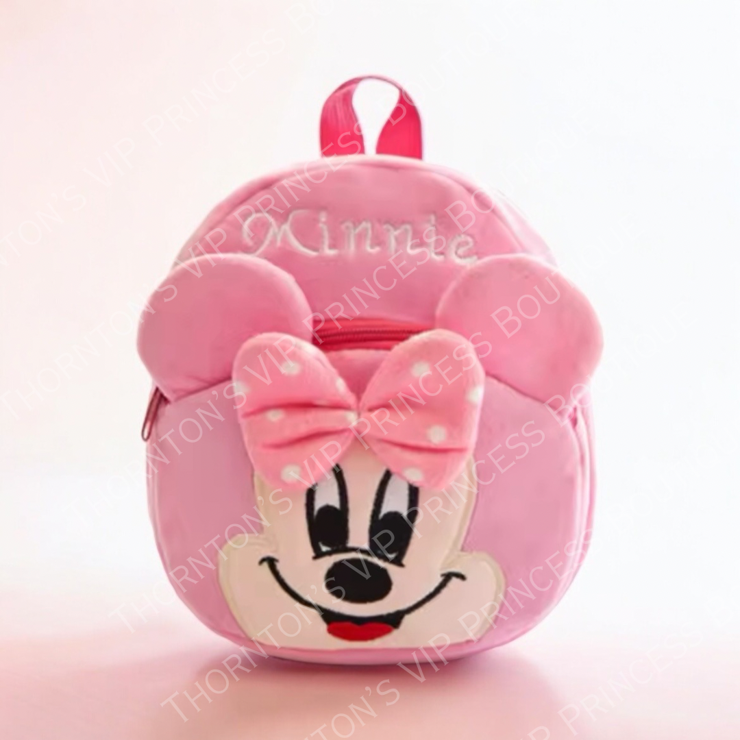 Popular Character Plush Backpacks - Large Variety