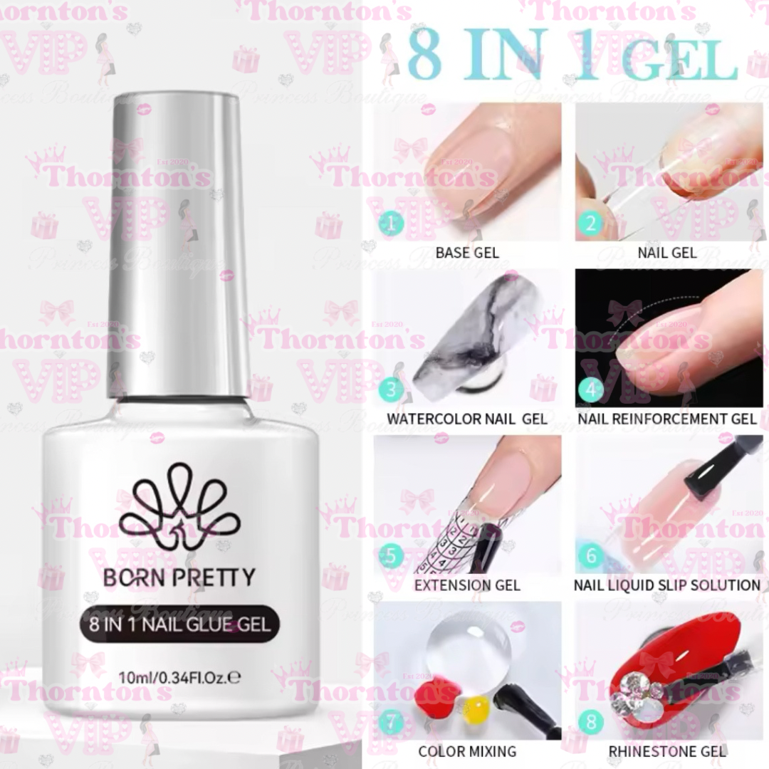 Born Pretty 8 In 1 Glue Gel