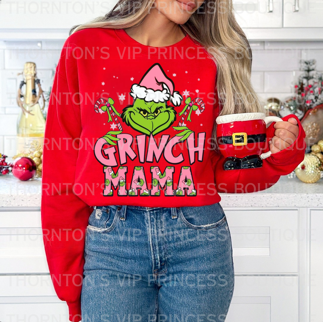 Grinch Mama Jumper