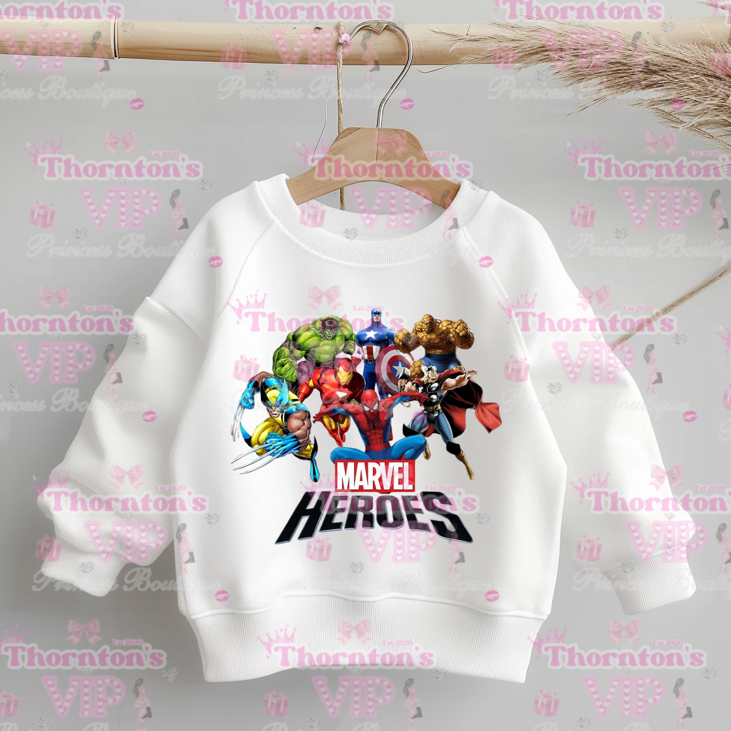 Kid’s Themed Heroes Jumper