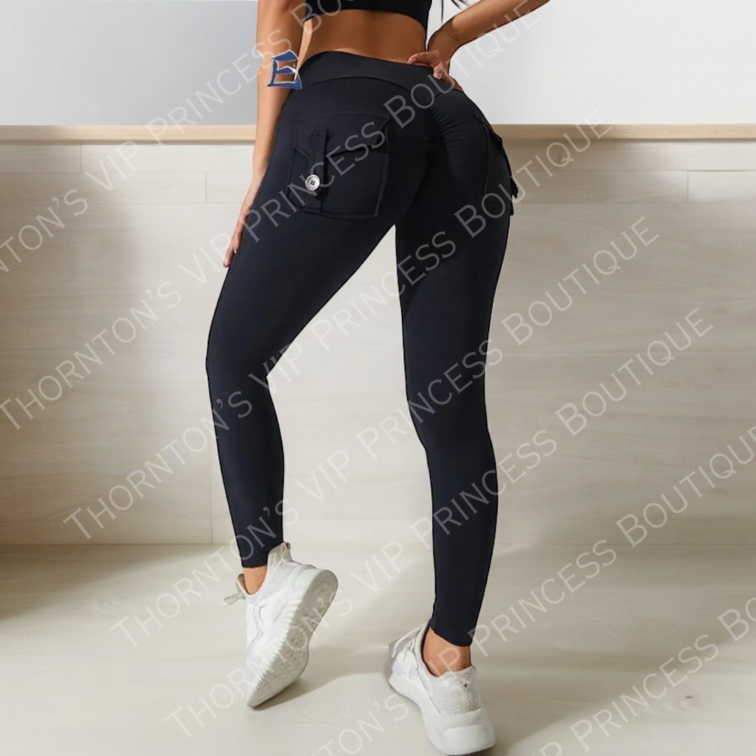 Women Fitness Leggings With Pockets