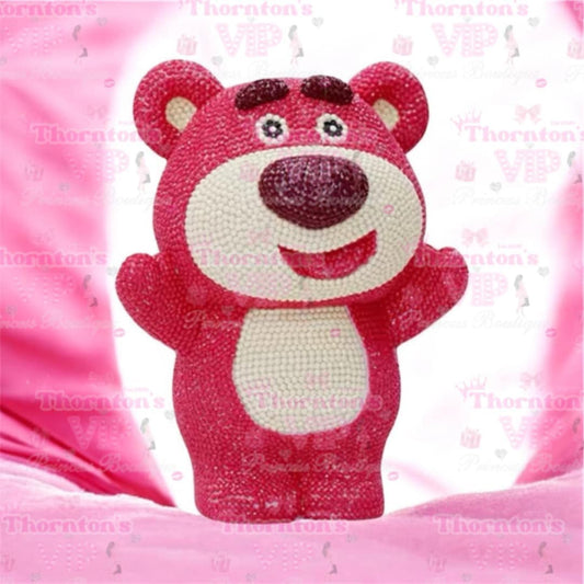 Red Bear DIY Diamond Art Piggy Bank