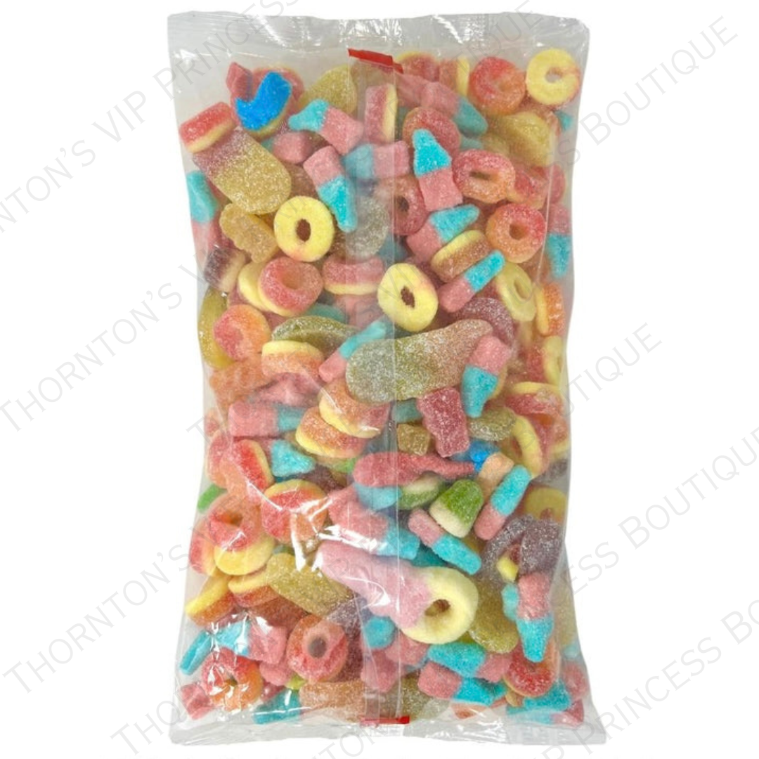 3KG Pick N Mix Blue, Fizzy & Jelly Sweets Mega Deal