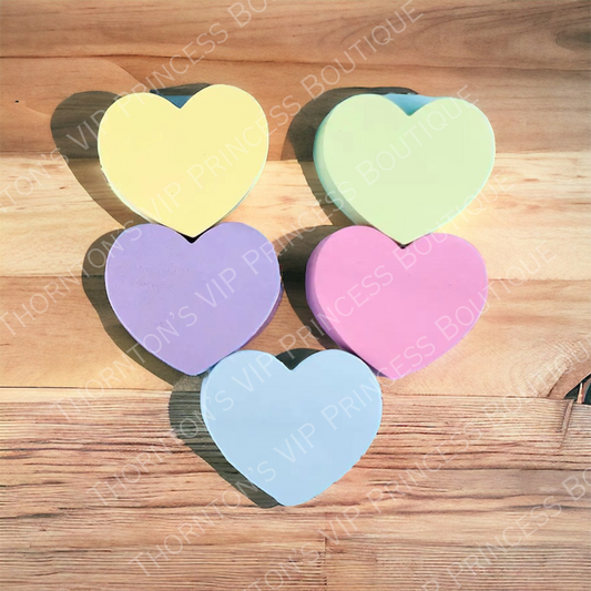 Heart Post It Notes - Pack Of Four Pads