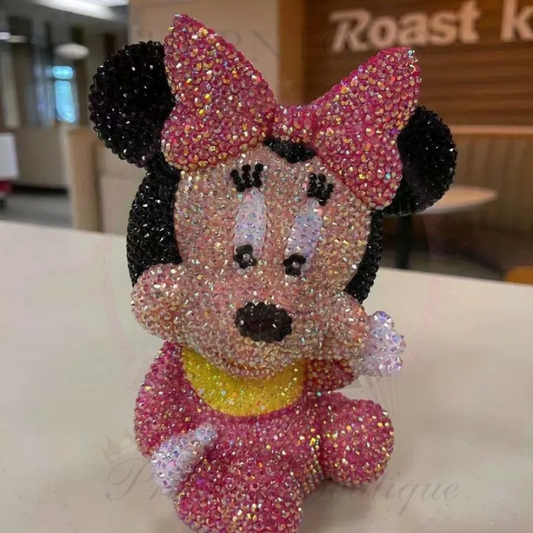 DIY Mickey & Minnie Diamond Delight Money Box Kit