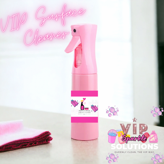 VIP Exclusive Concentrated Surface Cleaner And Spray Bottle Set - Various Scents To Choose From