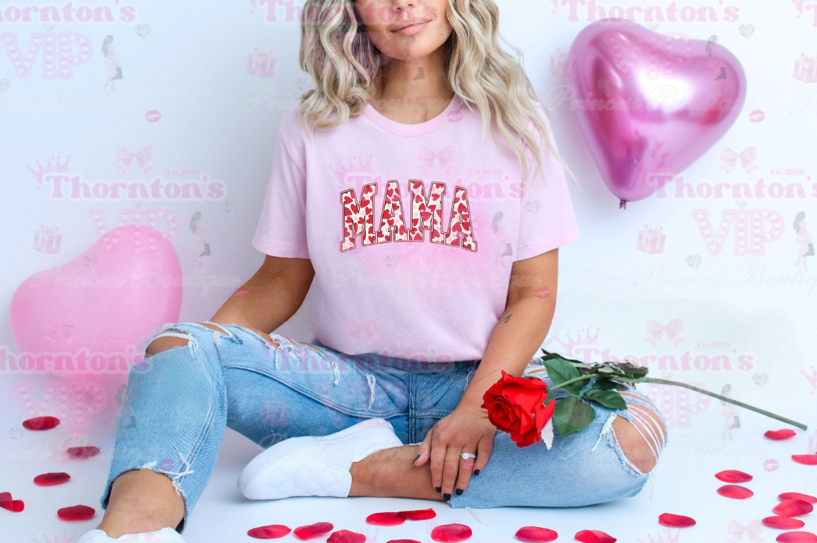 Valentine Mama T-Shirt