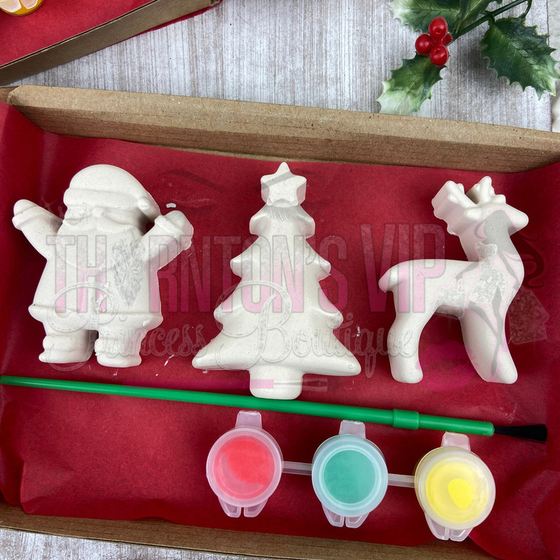 Set Of 3 Christmas Pot Paints - X2 Sets!