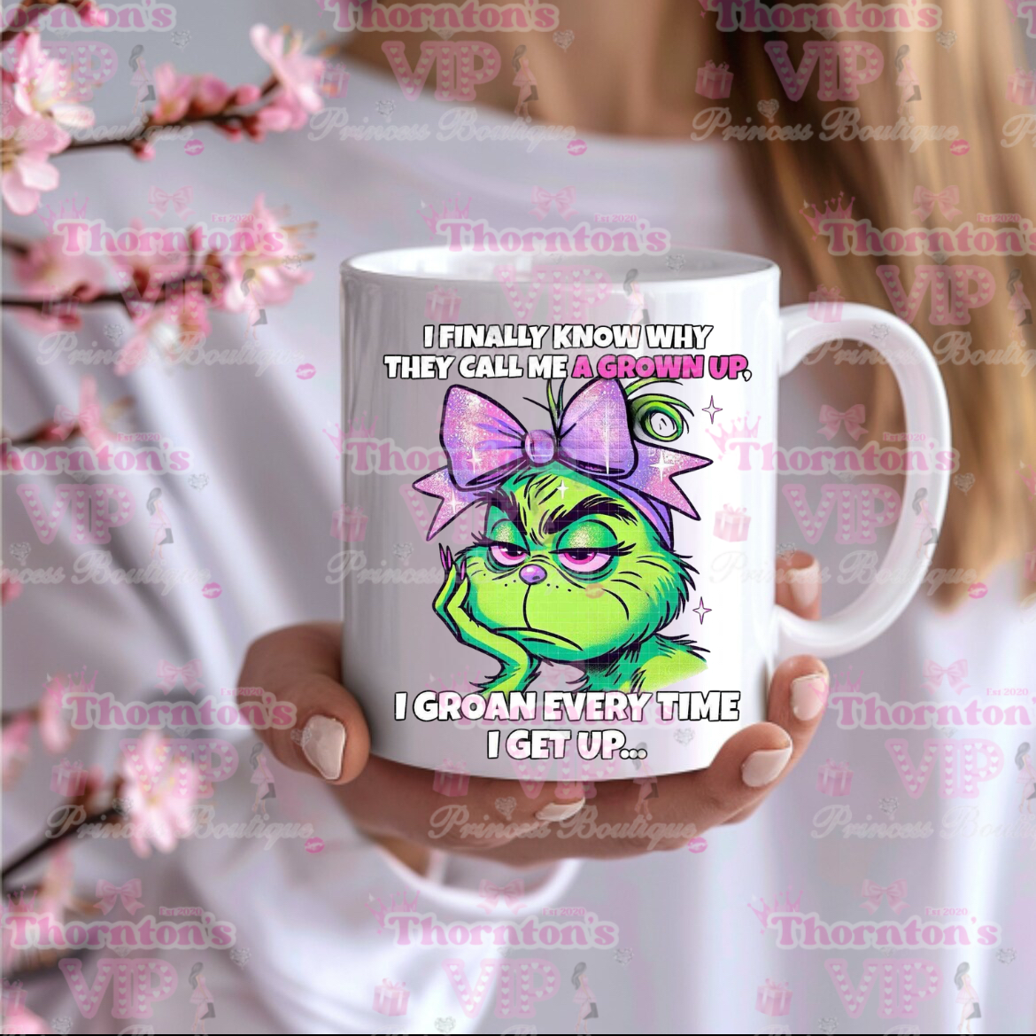 Sassy Groan-Up Mug