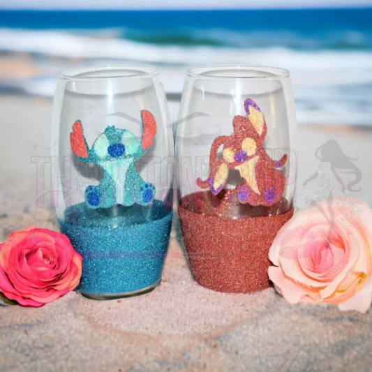 Ohana Gleam Glitter Tumbler Duo