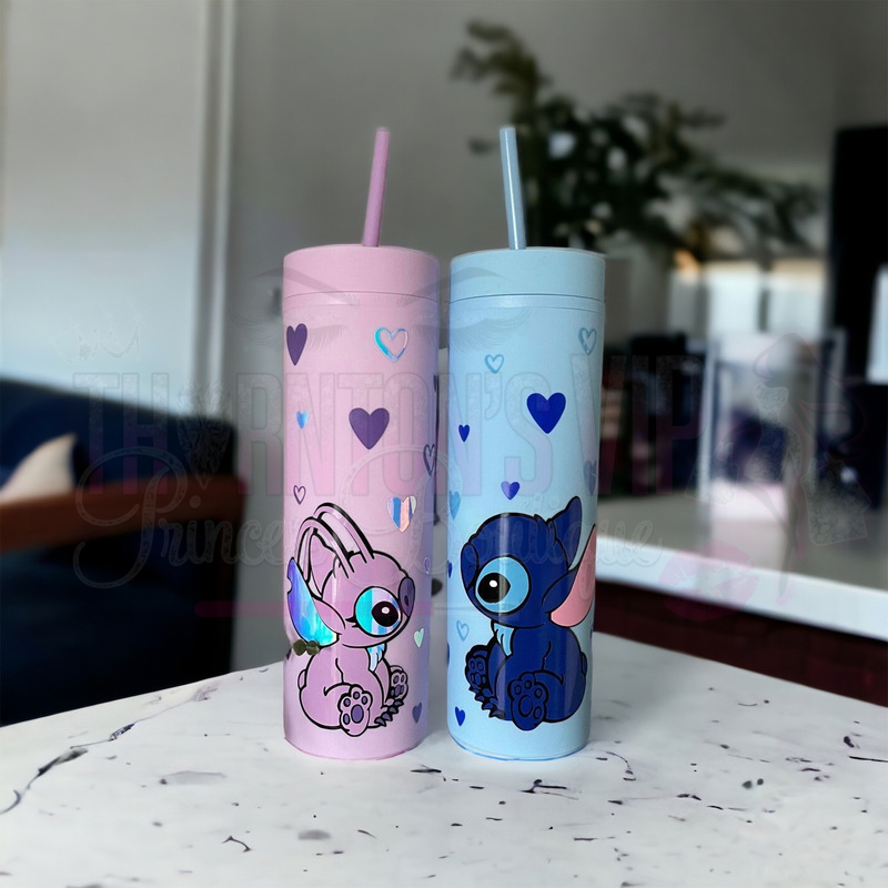 Themed Magical Monster Love Skinny Tumbler Cup