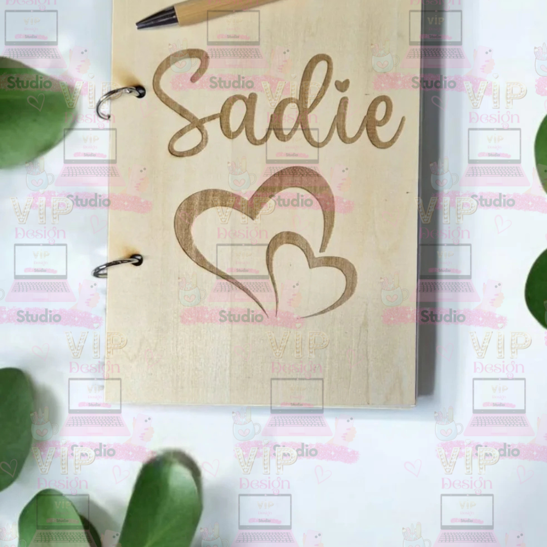 Personalised Wooden Notebook