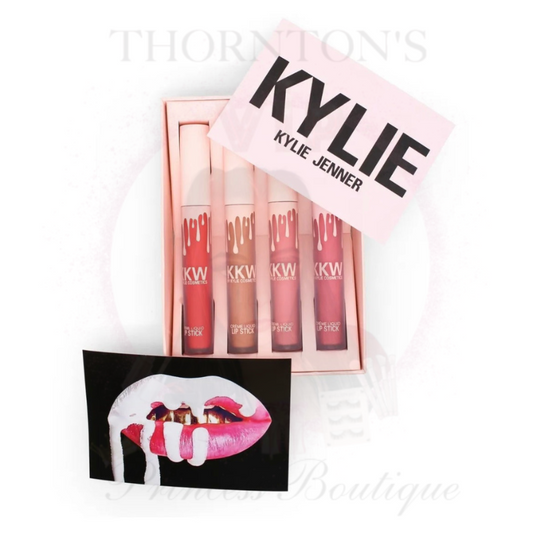 Official Kylie Jenner 4Pcs Matte Lipstick Set